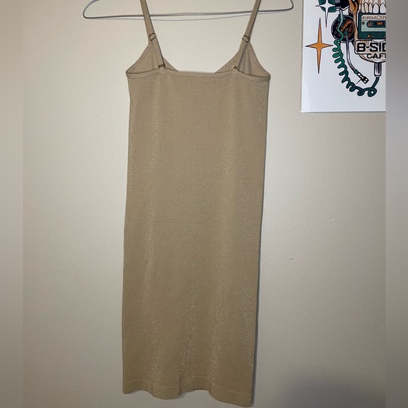 FREE PEOPLE NWOT Intimaely Lurex Slip Dress XS/S - Picture 3 of 5